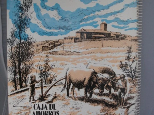Valladolid album. 130 black stickers 1963. Provincial Savings Bank