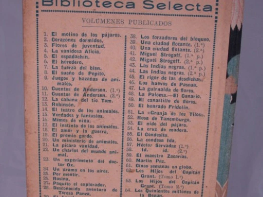 Verdades y fantasías. 1932. Sopena. Biblioteca Selecta. 76 Págs.