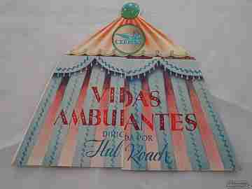 Vidas ambulantes. Carole Landis. Troquelado. 1945. Doble. Color