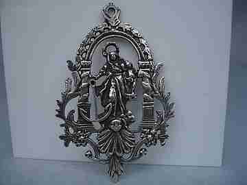 Virgin of the Sea. Silver. Circa: 18-19th centuries. Spain. Ring