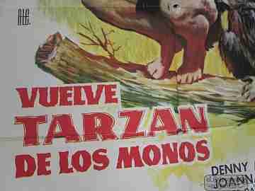 Vuelve Tarzán de los Monos. 1972. Denny Miller y Joseph Newman. MGM