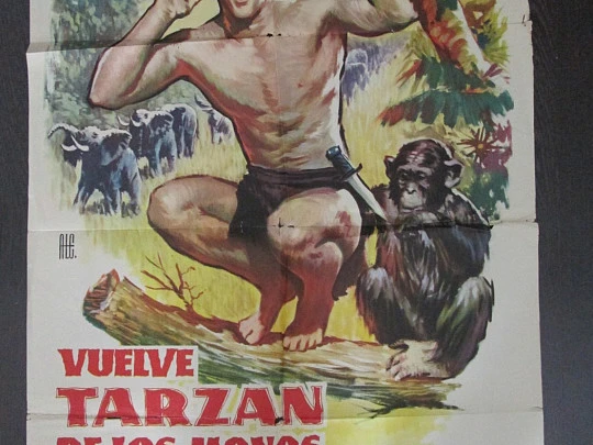 Vuelve Tarzán de los Monos. 1972. Denny Miller y Joseph Newman. MGM