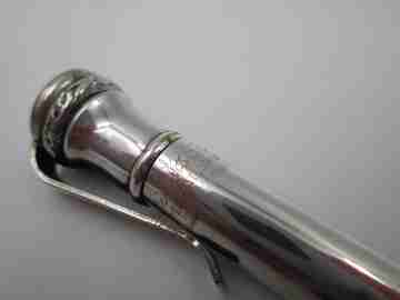 Wahl Eversharp mechanical pencil. Silver plated metal. Twist system. 1920's. USA