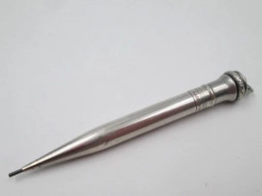 Wahl Eversharp mechanical pencil. Sterling silver. Twist system. 1920's. Canada
