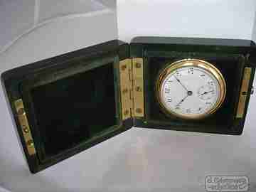 Waterbury Clock Company. EEUU. Años 20. Cuerda manual. Estuche