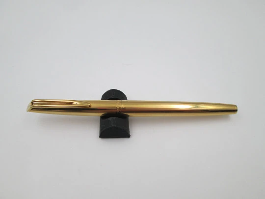 Waterman C / F writing set. Black plastic and gold filled. Original box. 1950's