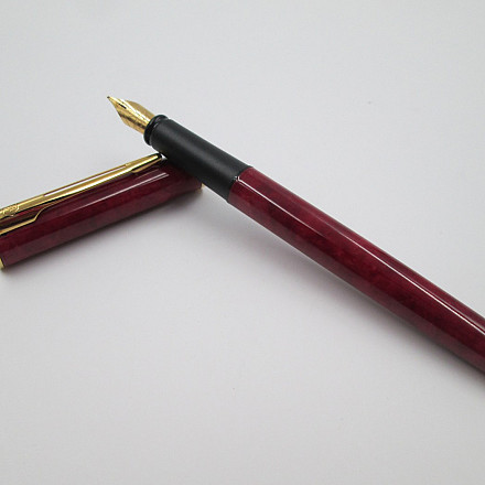 Stylo Roller Waterman Master Laqué Rouge Métallisé, NOS (neuf De Stock)