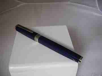 Waterman Slim Exception. Plumín oro rodiado 18 quilates. Francia