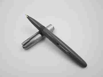 Waterman's Taperite Crusader writing set. Lucite plastic & anodized aluminum