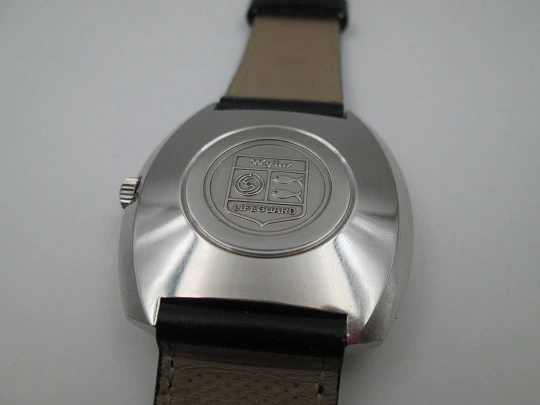 Wyler Lifeguard Dyna-Chron. Stainless steel. Automatic. Calendar. 1980's