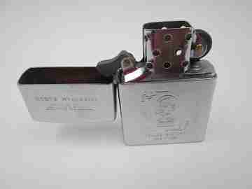 Zippo American Eagle Wyatt Earp petrol pocket lighter. United States. 1990's