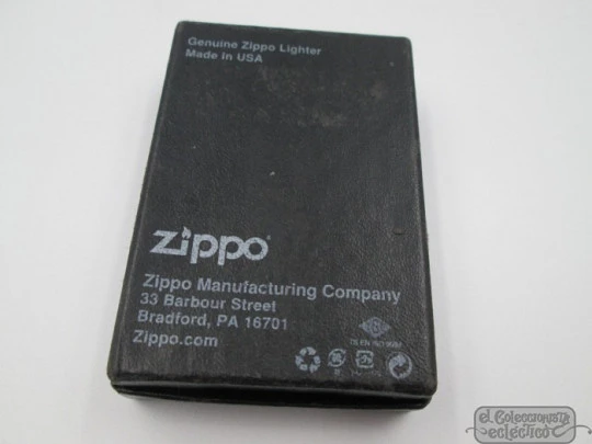 Zippo Ases sobre Reyes. Campeonato Mundial de Póker. 2001. Caja