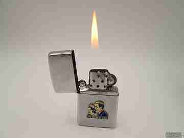 Zippo Beatrix of the Netherlands and Claus von Amsburg. 1989. Petrol