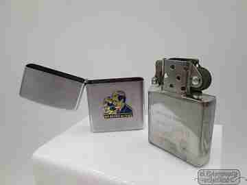 Zippo Beatrix of the Netherlands and Claus von Amsburg. 1989. Petrol