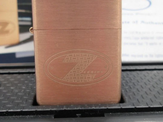 Zippo Copper Project. Limited edition. Z-Series. Box & certificate