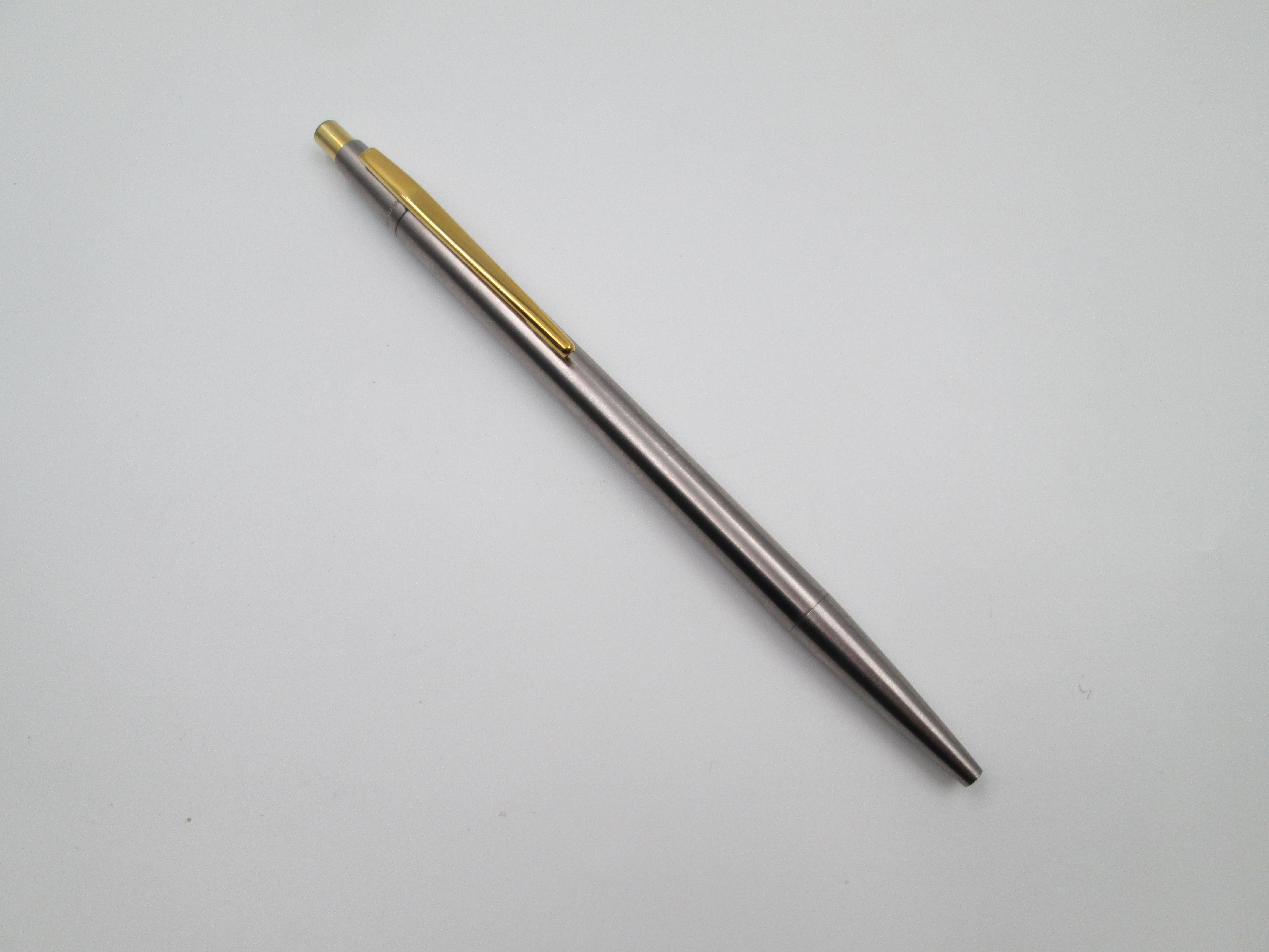 Montblanc Noblesse Ballpoint Pen Stainless Steel Gold Plated El