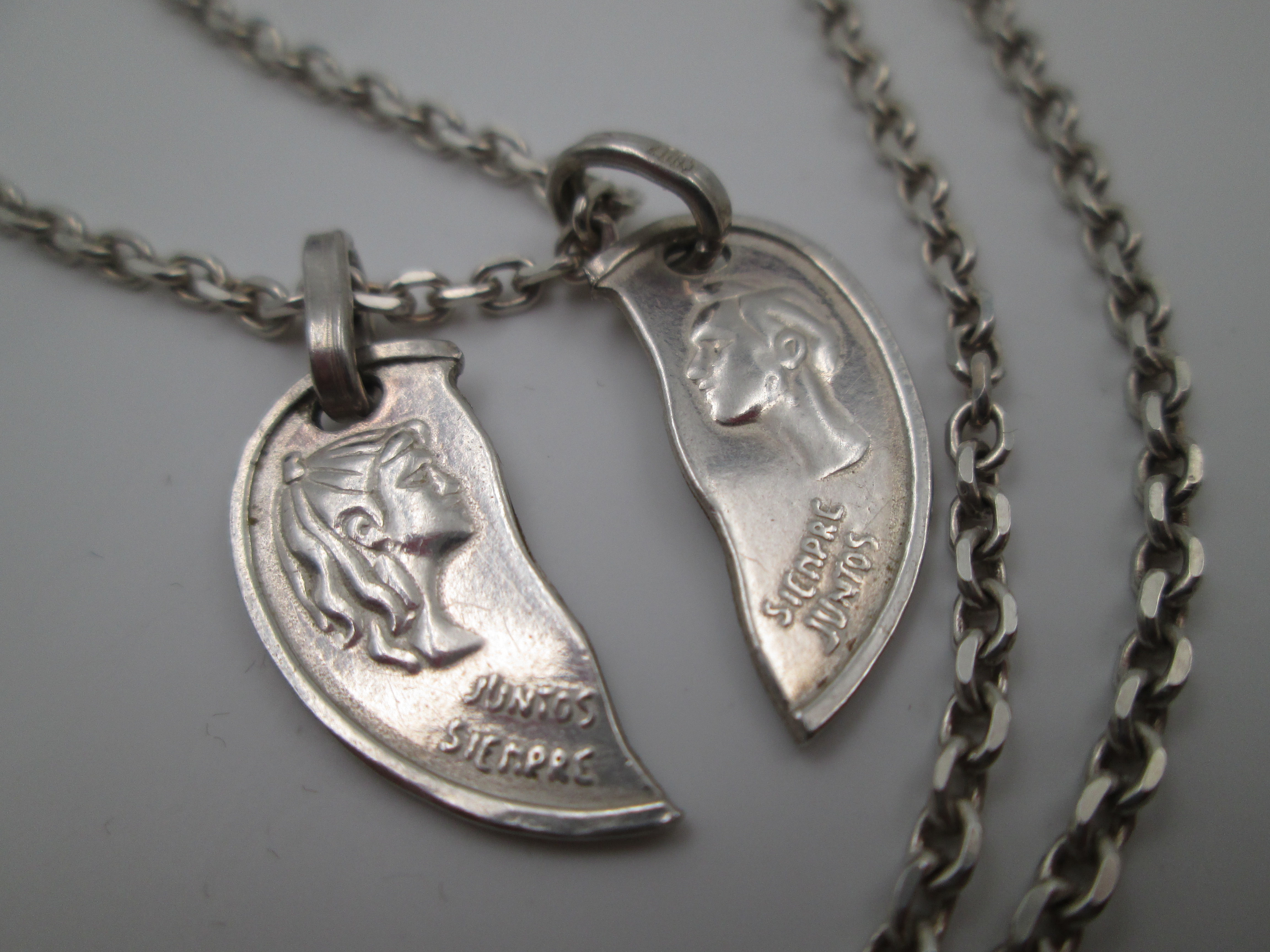 Braided silver chain from spain deals
