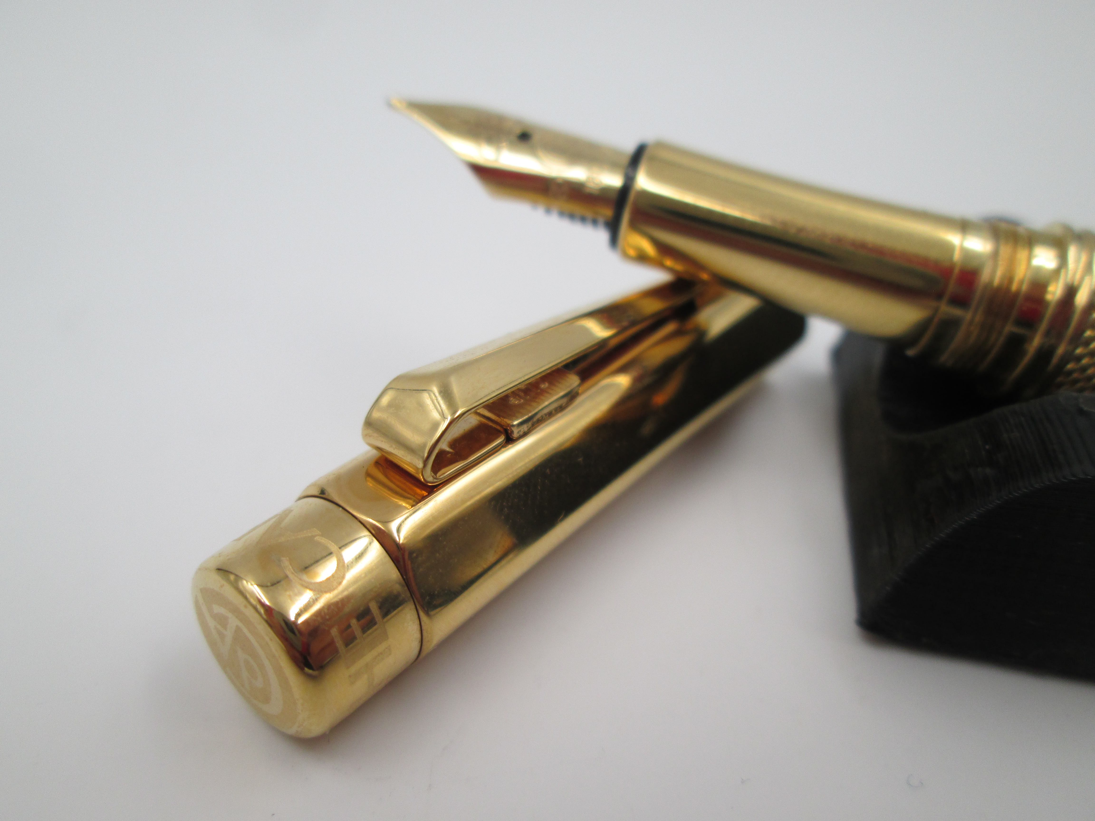 Ivanhoe Yellow 18ct Gold Limited Edition Pens by Caran d'Ache