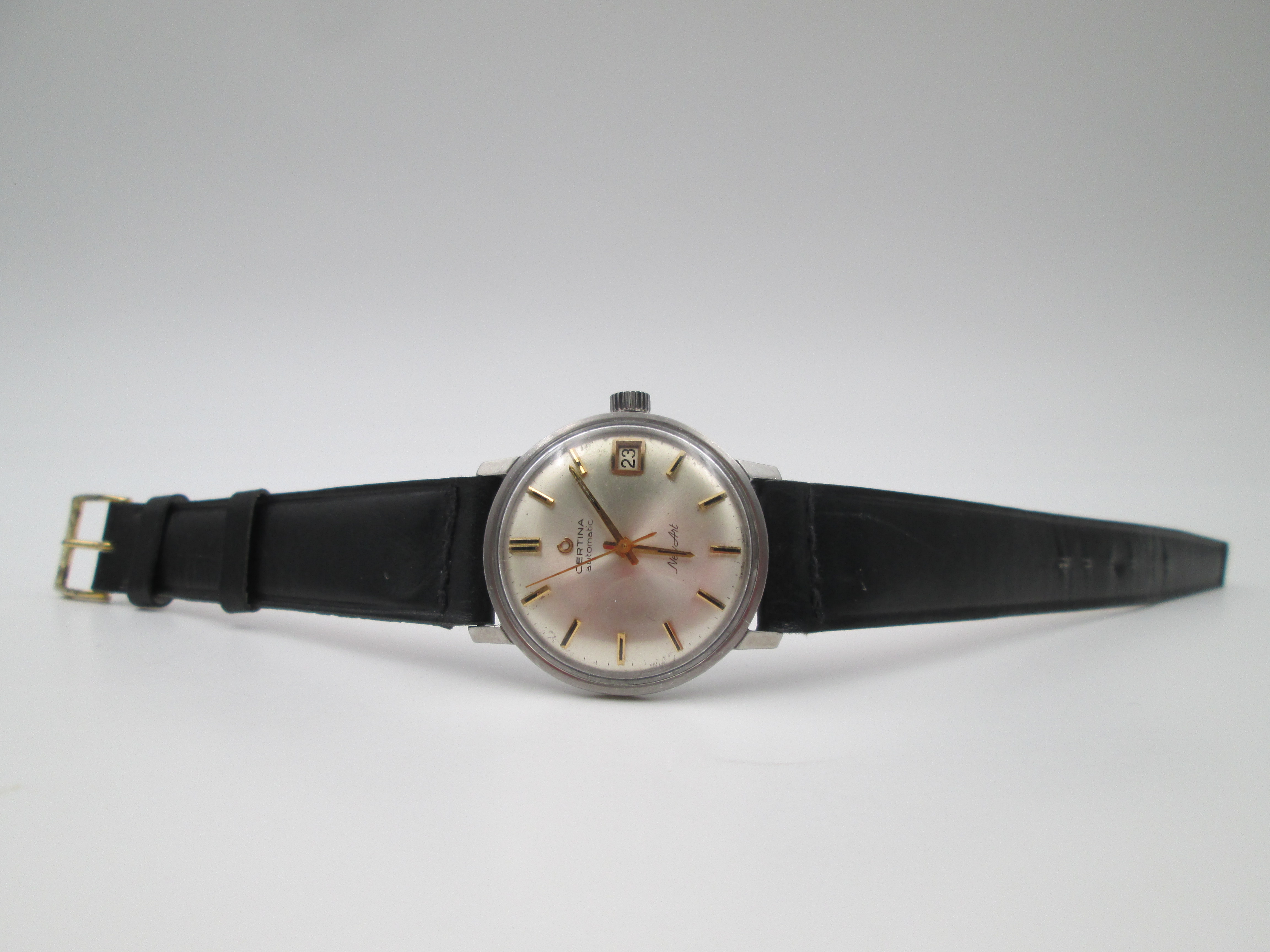Certina New Art Acero Inoxidable Calendario Automatico 1960 El