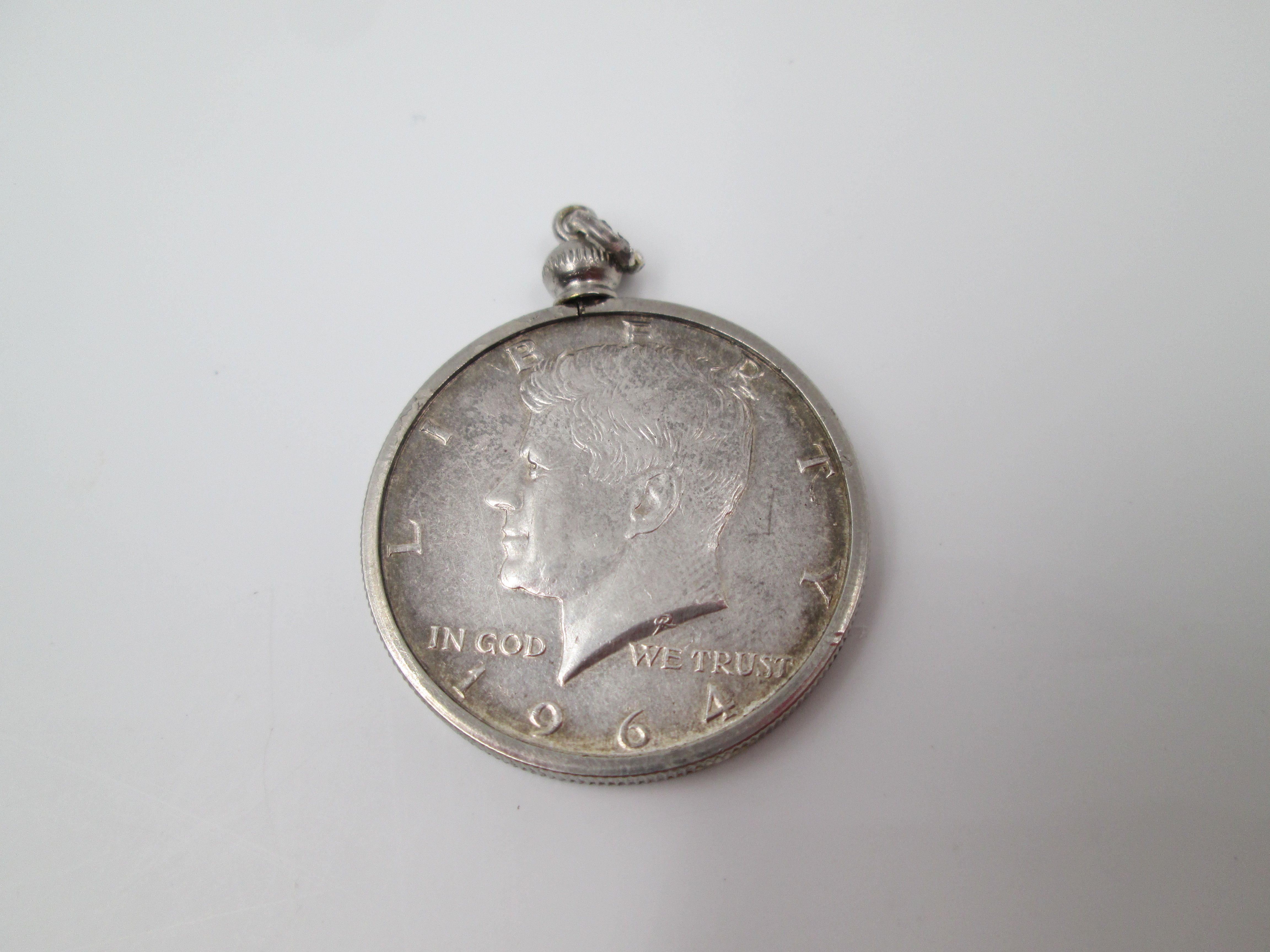 Half hotsell dollar necklace