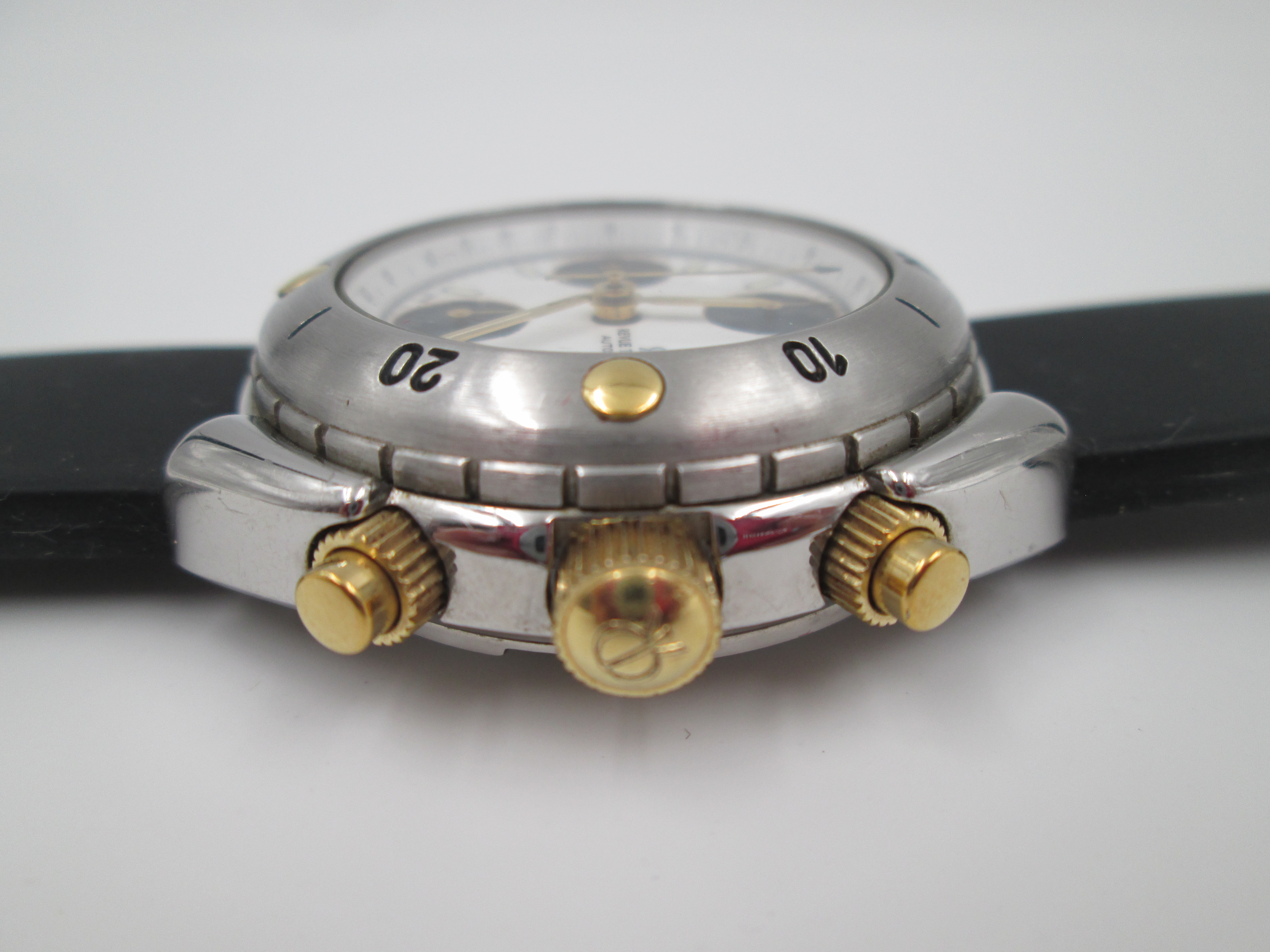 Revue Thommen Chronomark Automatic Chronograph Steel 1990s | El  Coleccionista Ecléctico