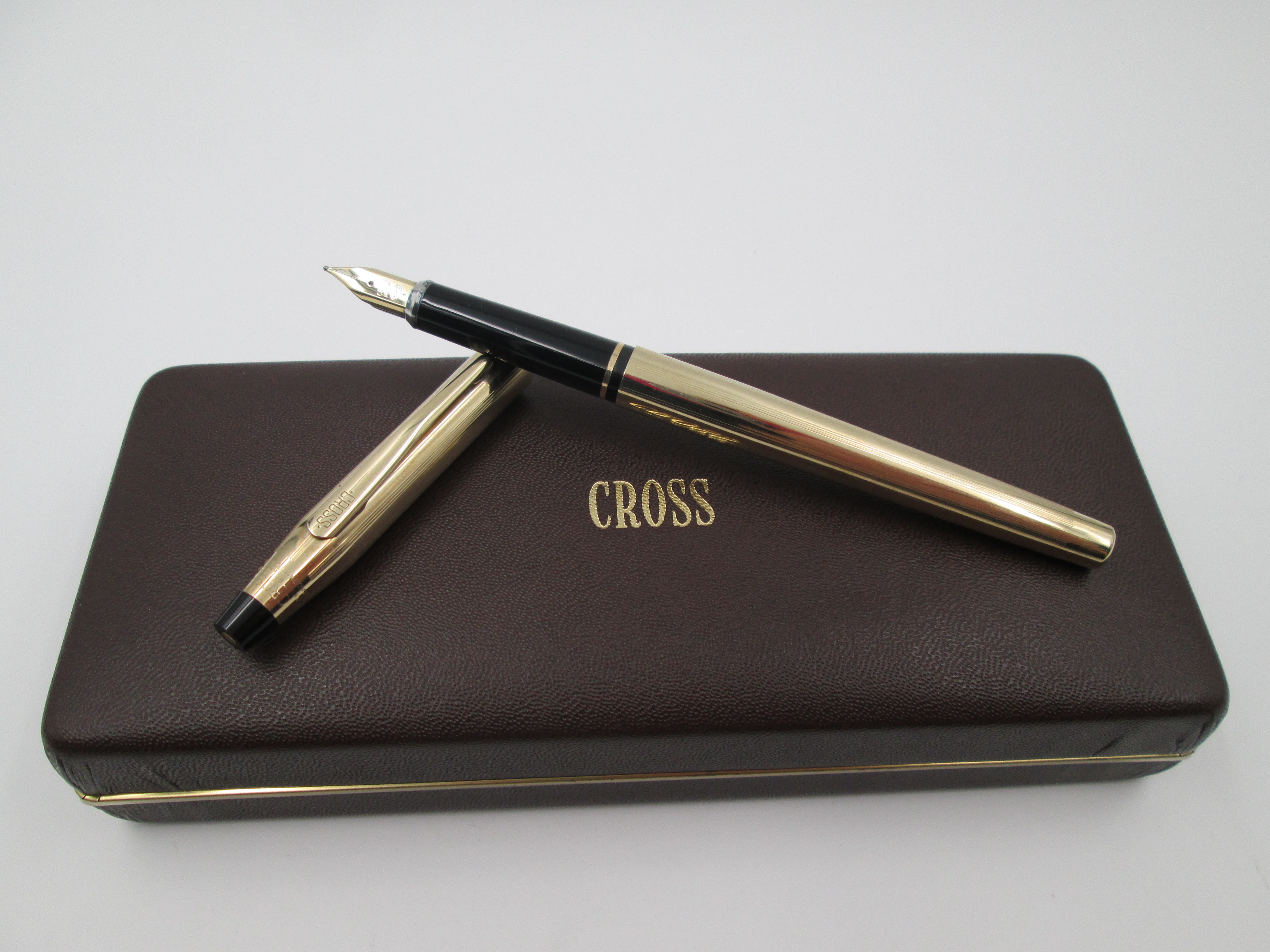 Cross Classic Century 23 Karat Gold Rolled Ballpoint Pen