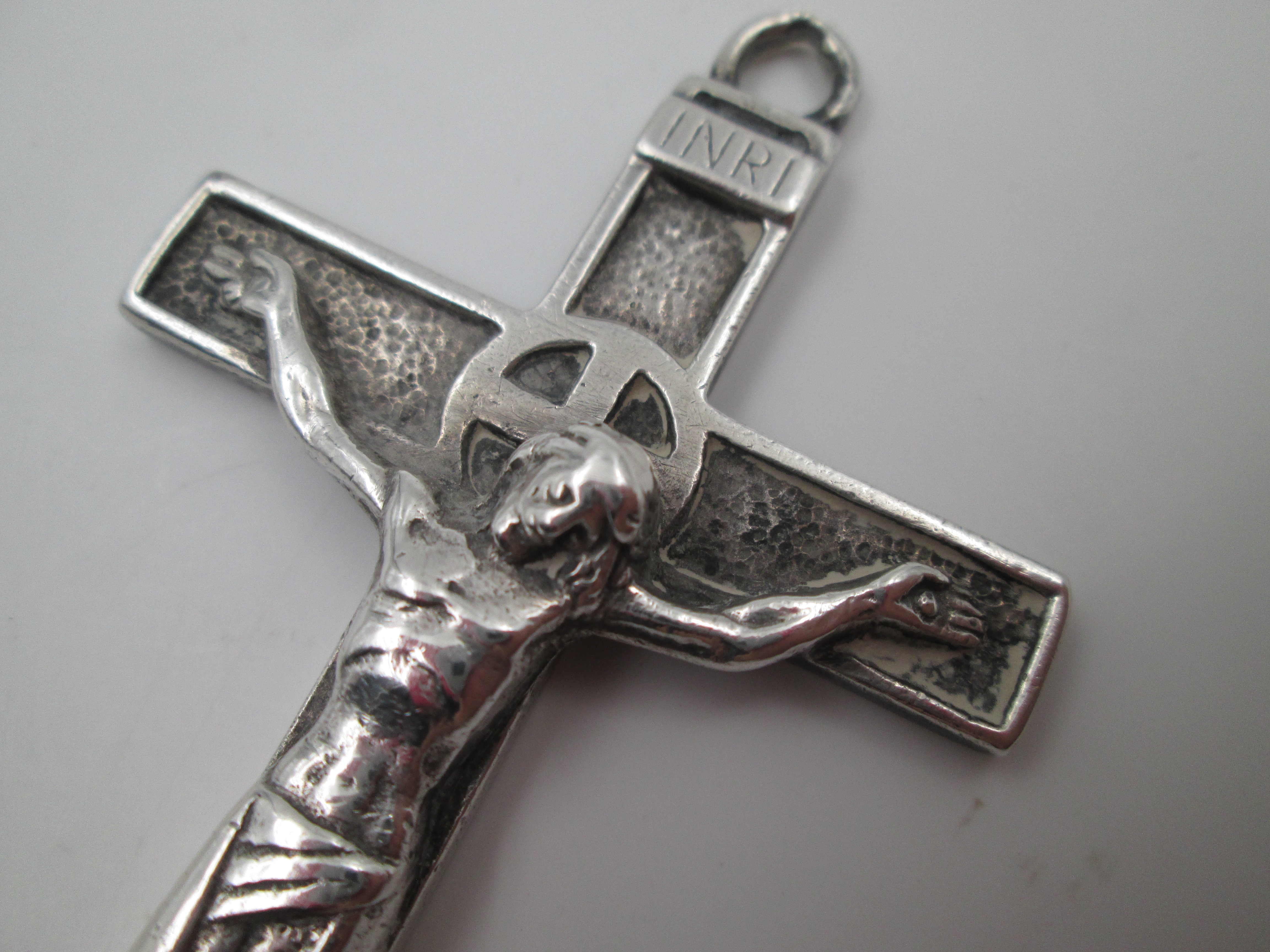 Cross with ring on cheap top