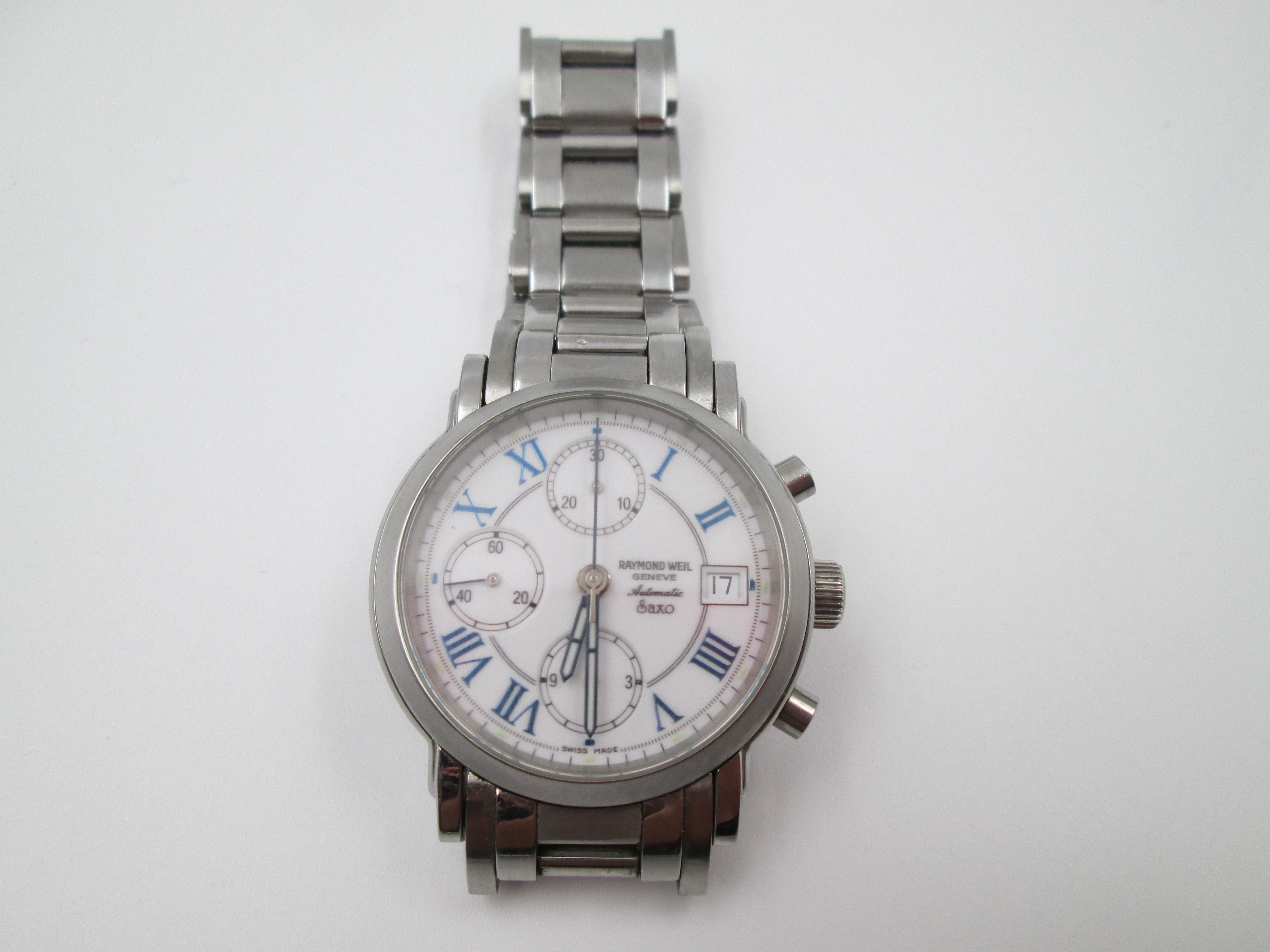 Raymond Weil Saxo Chronograph Automatic Steel Calendar El Coleccionista Eclectico