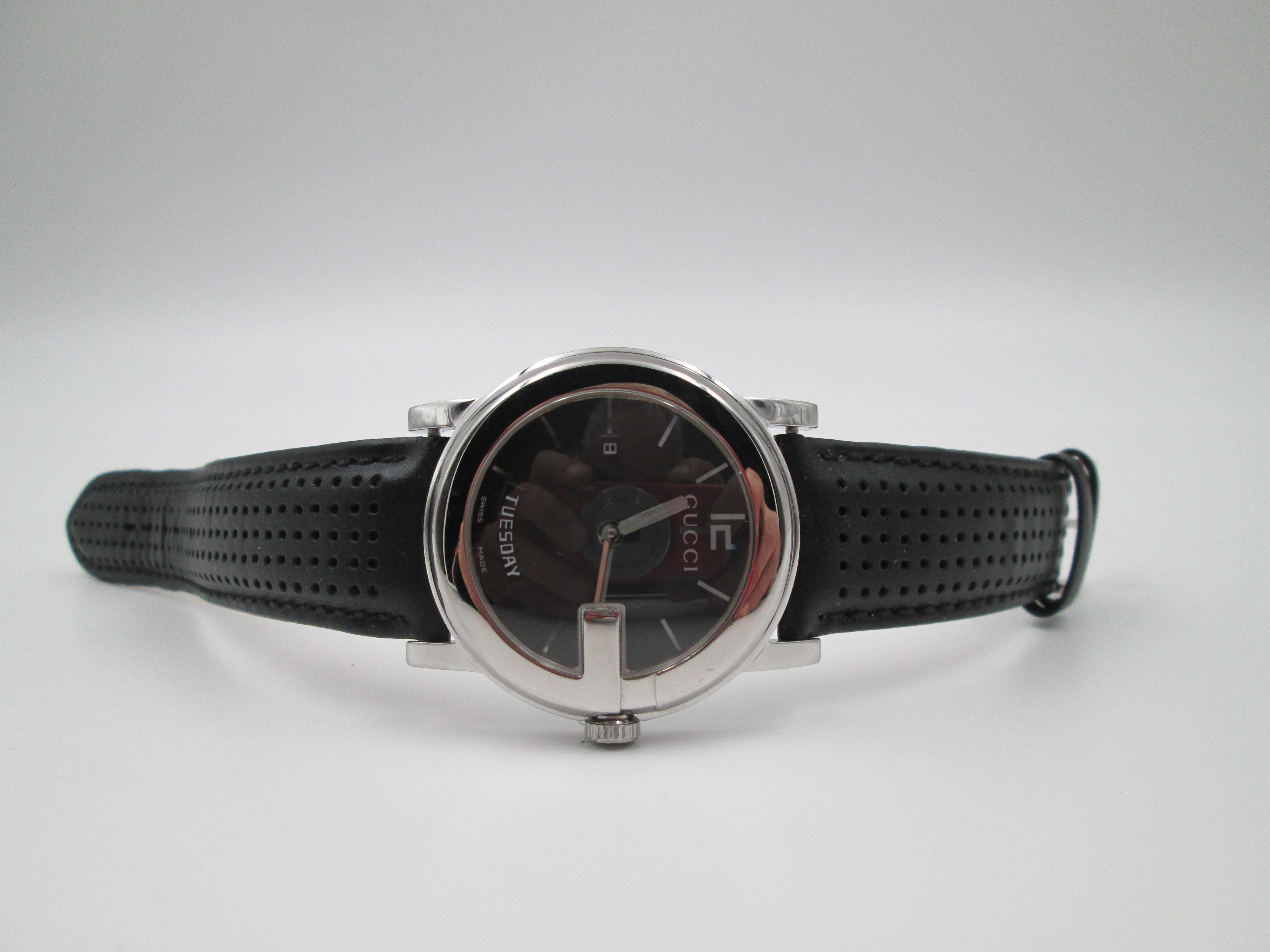 Reloj gucci mujer correa cuero clearance