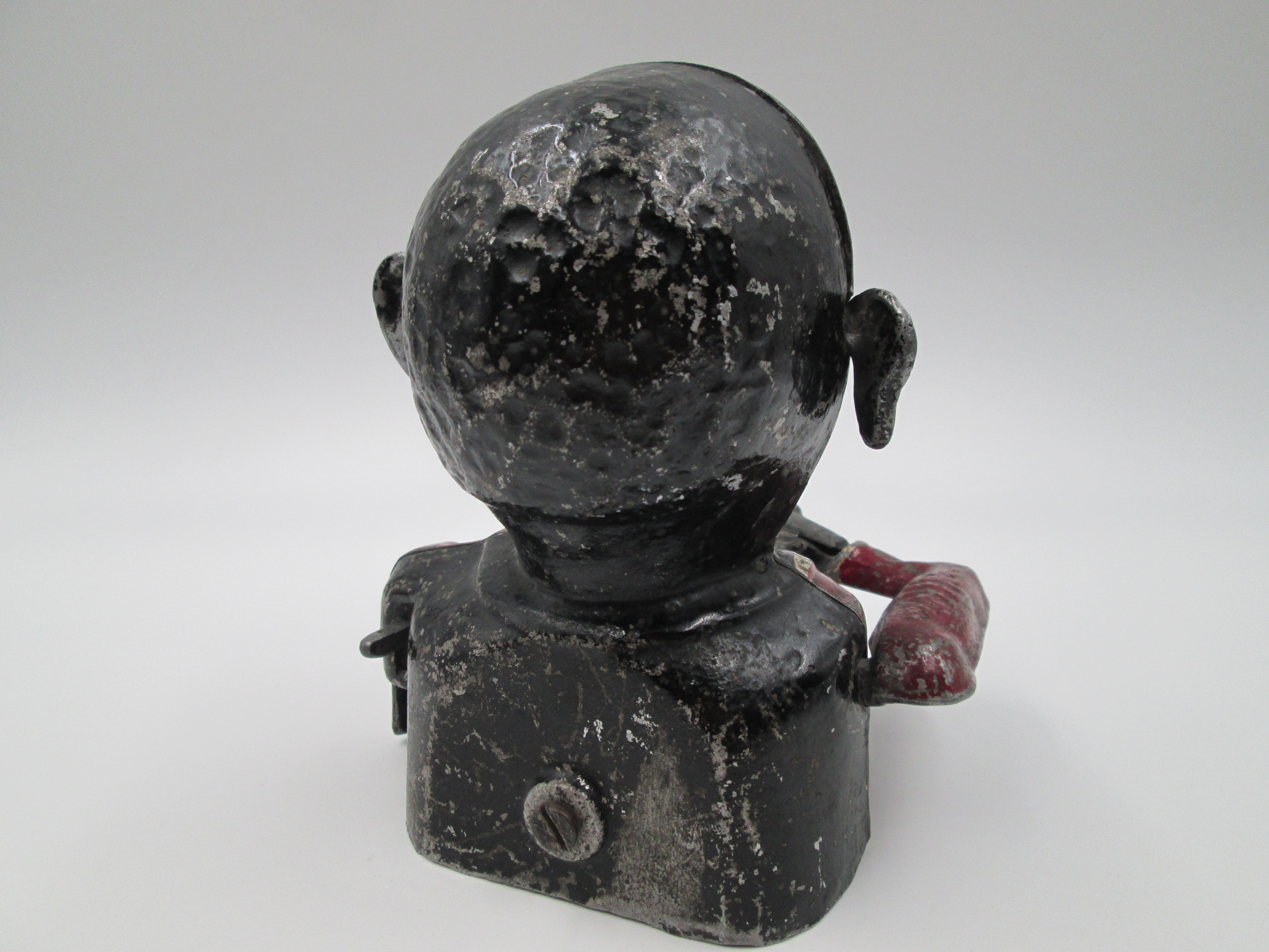 starkie's jolly nigger coin bank cast alloy 1950 england