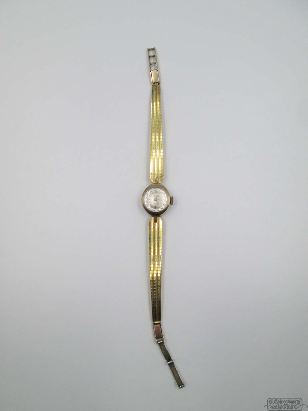 German 1950's designer Kollmar & Jourdan rolled gold heavy chunky bracelet  - Catawiki