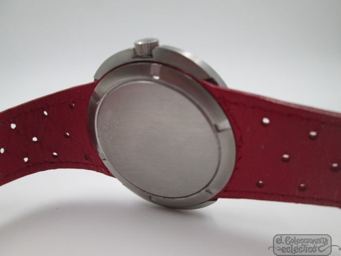 Omega Geneve Dynamic Steel Automatic Calendar Red Dial El Coleccionista Eclectico
