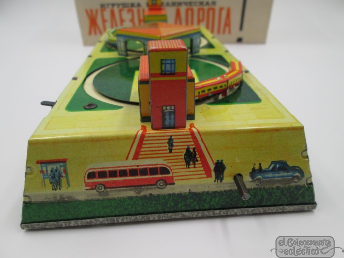 metal toy train set