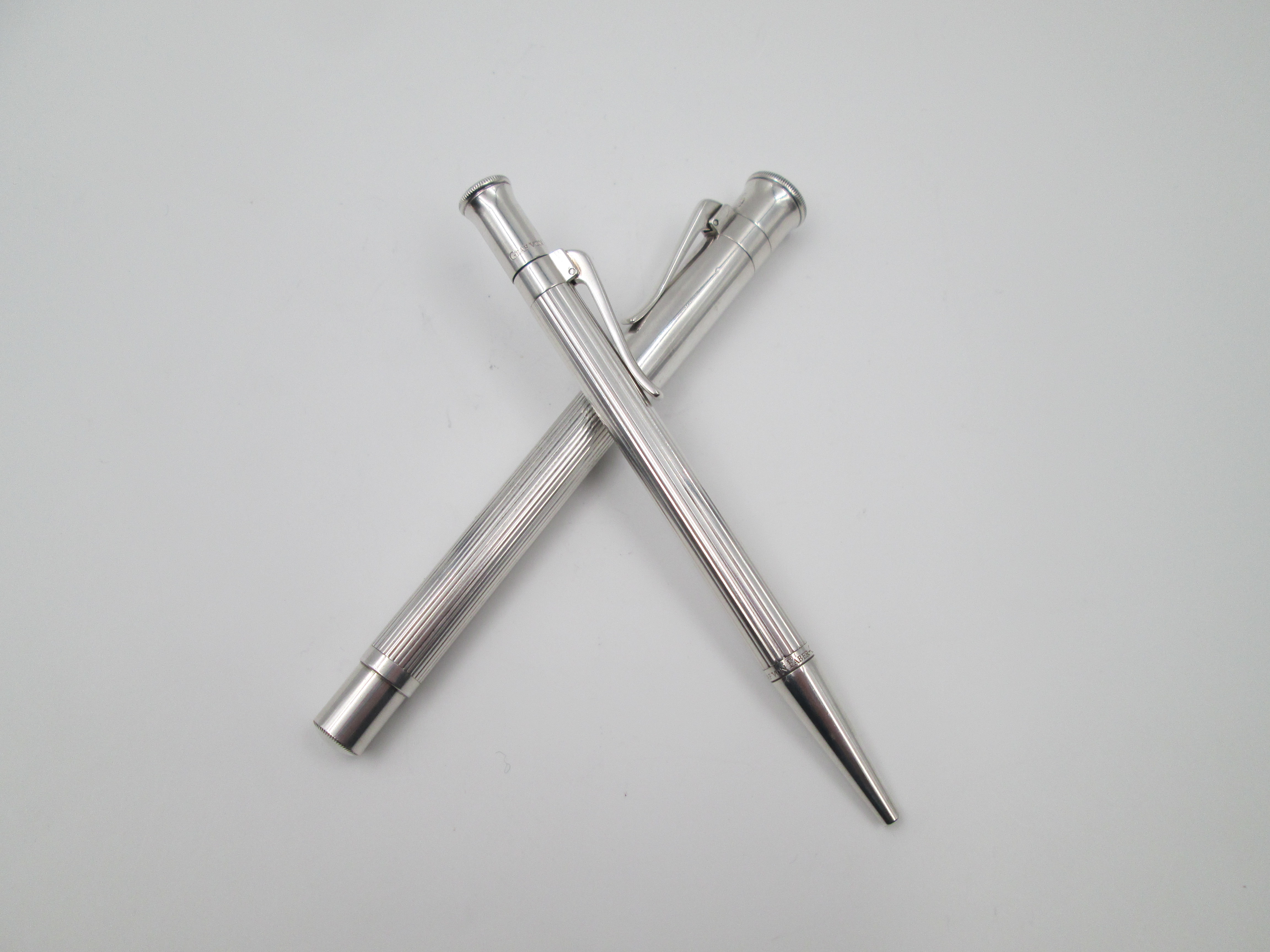 Graf von Faber-Castell Pocket Pen Mechanical pencil, Platinum, 0,7