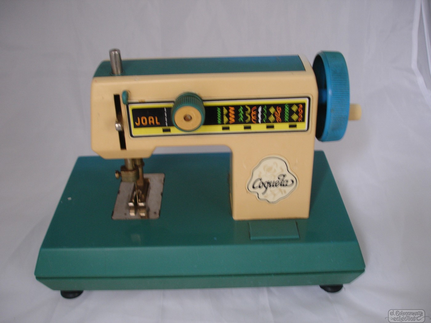 Maquina De Coser De Juguete Joal Coquetas Plastico 1970