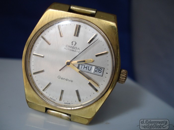 omega geneve 20 micron gold plated and 