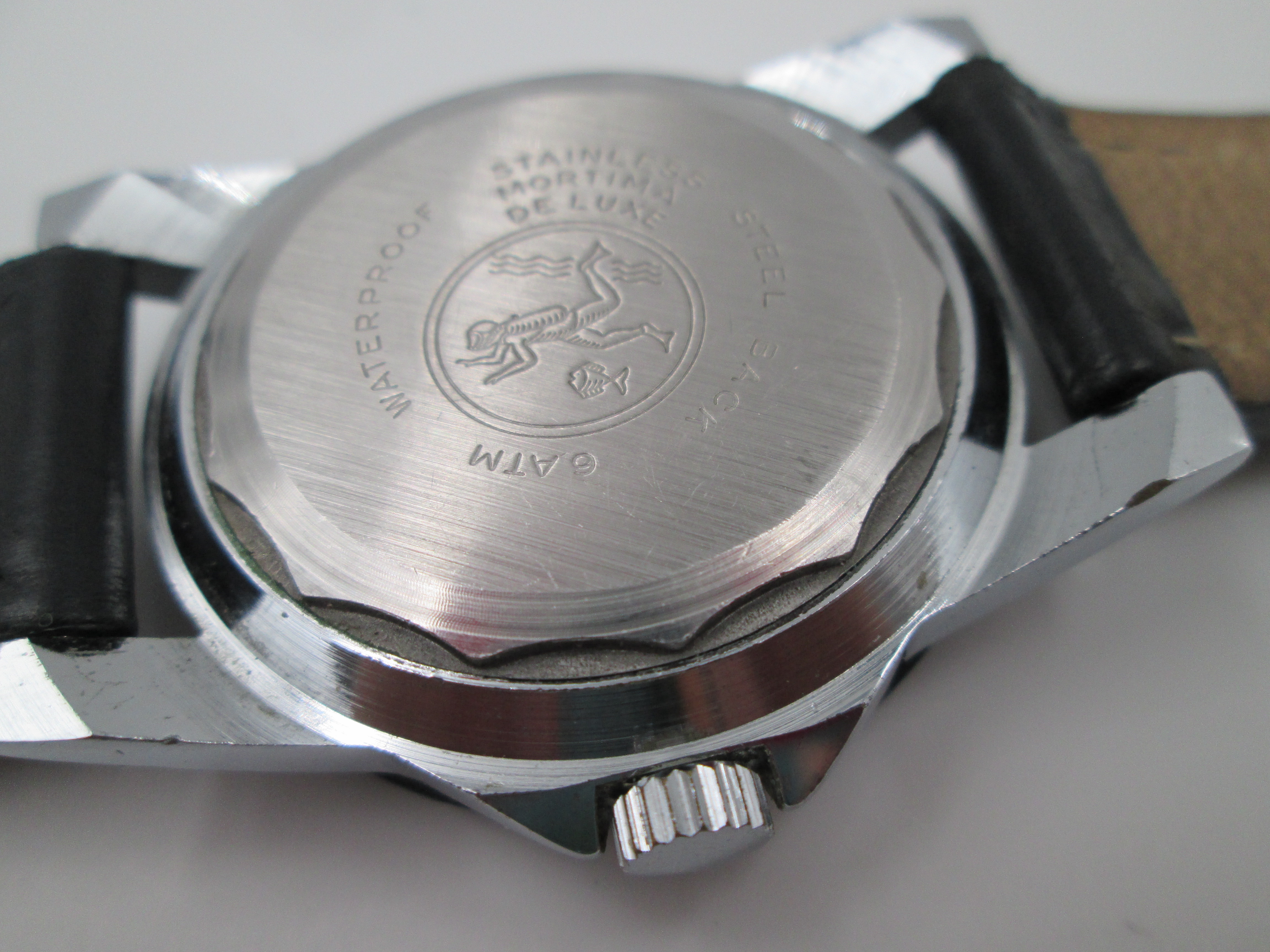 Mortima Super Datomatic 6 Atm Dive Watch Calendar 1960s | El