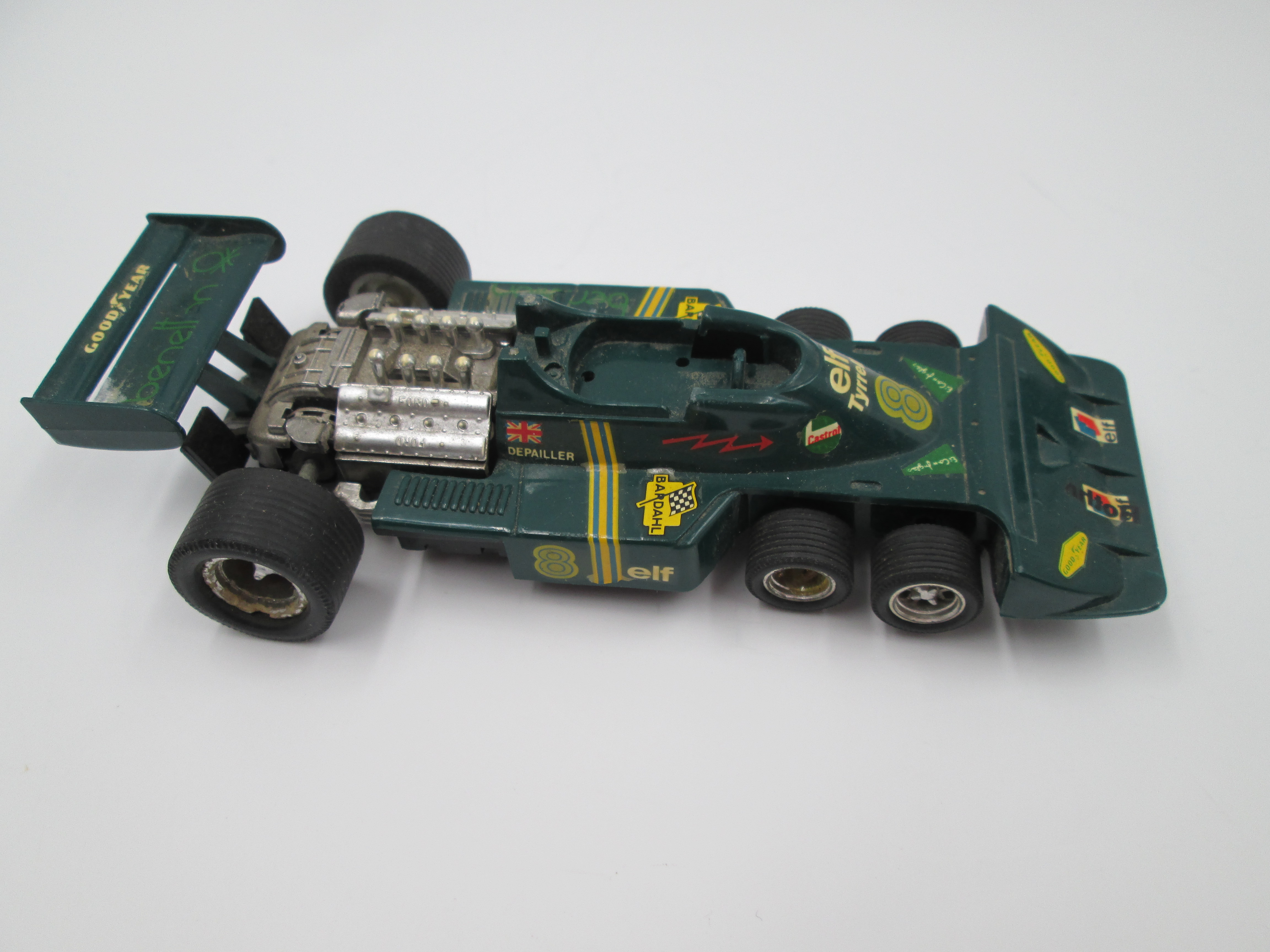 Scalextric Slot Car Tyrrell P34 Exin 1980s Green