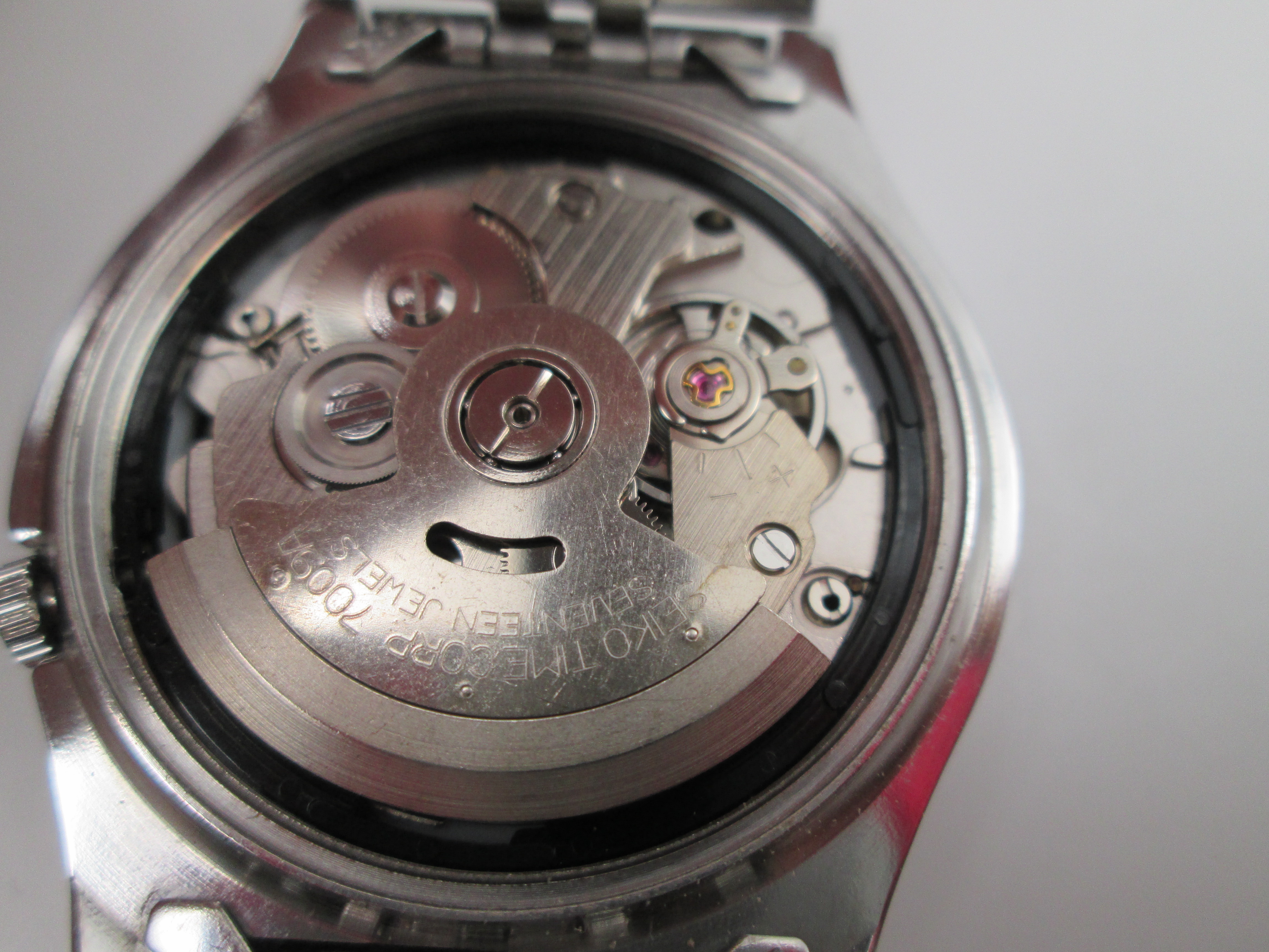 Seiko time corp sales 7009a seventeen jewels