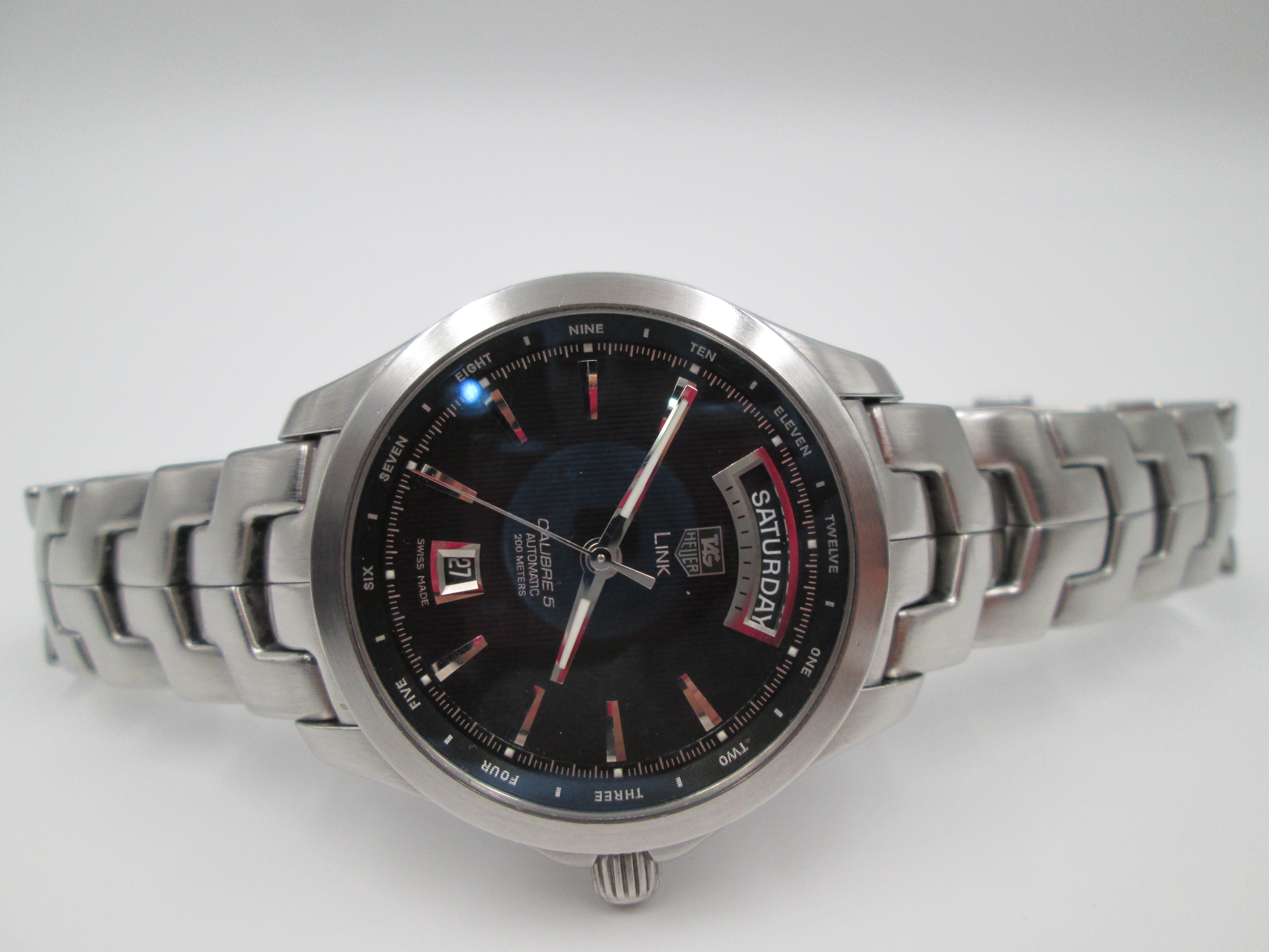 Tag heuer link calibre 5 automatic 200 meters hot sale