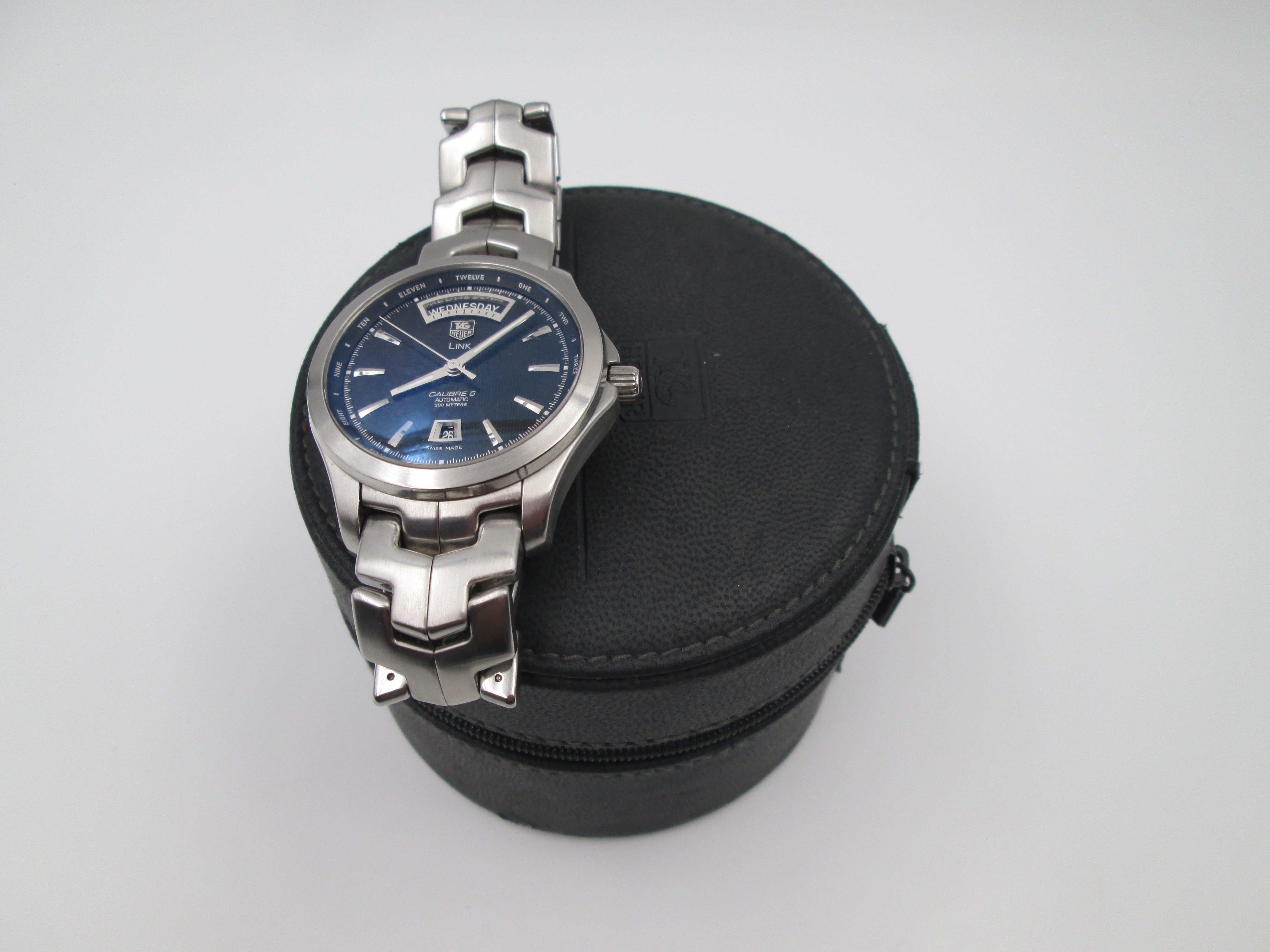 Tag heuer link calibre 5 discount automatic 200 meters