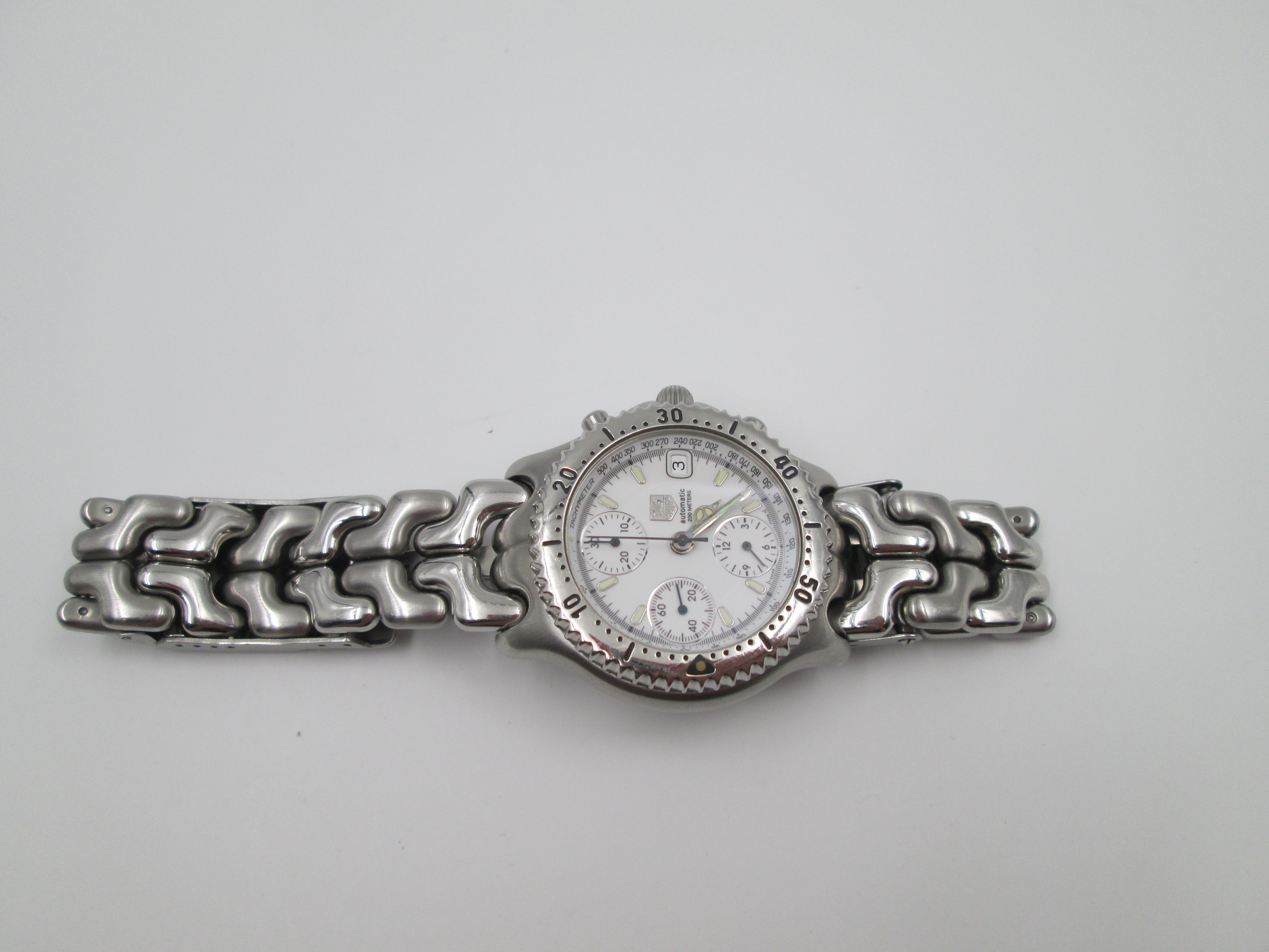 Cronografo Automatico Tag Heuer Link 200m Acero Brazalete El Coleccionista Eclectico