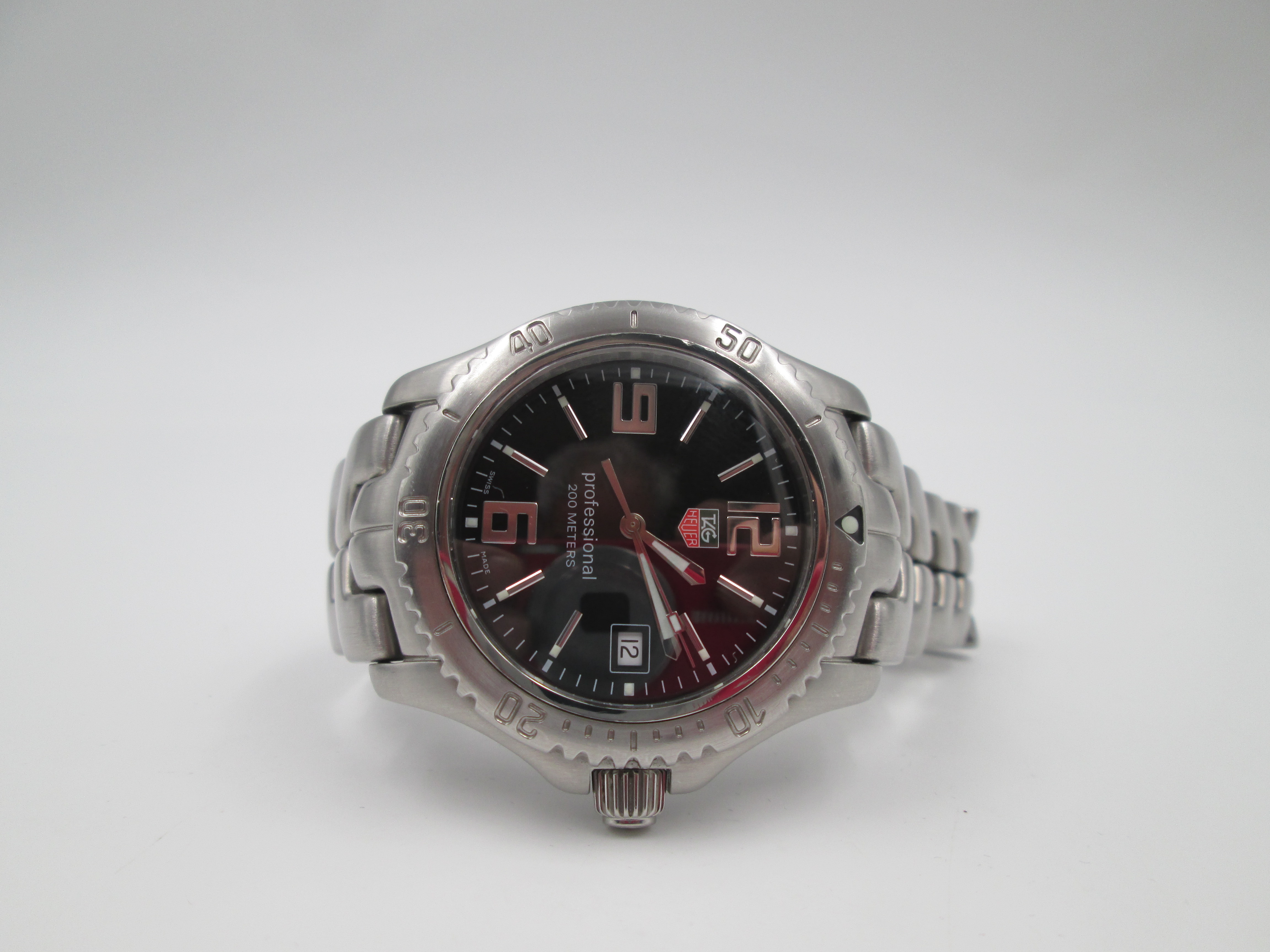 Tag Heuer Professional 200 Meters Stainless Steel Bracelet | El