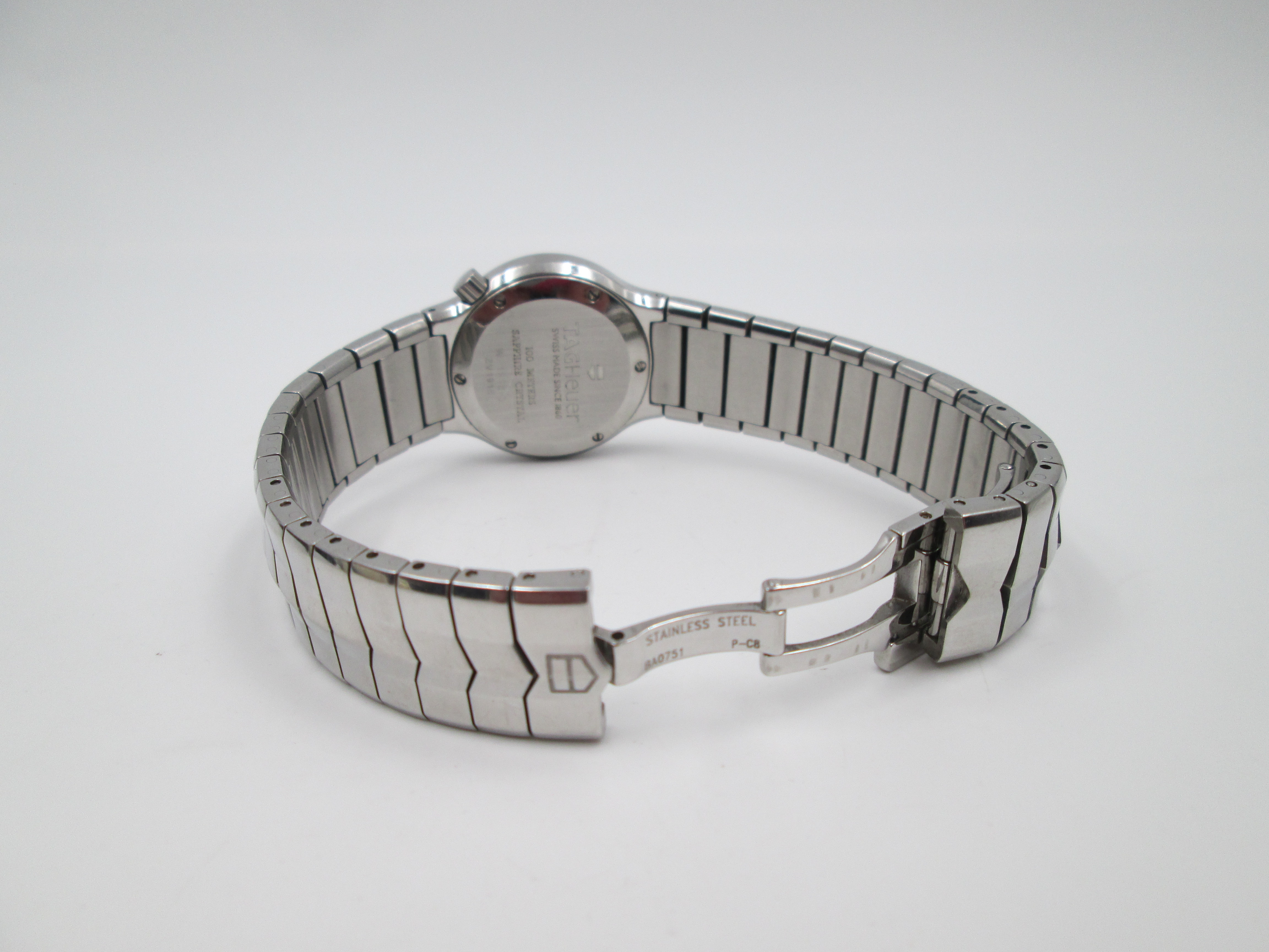 Tag heuer sapphire new arrivals crystal 100 meters