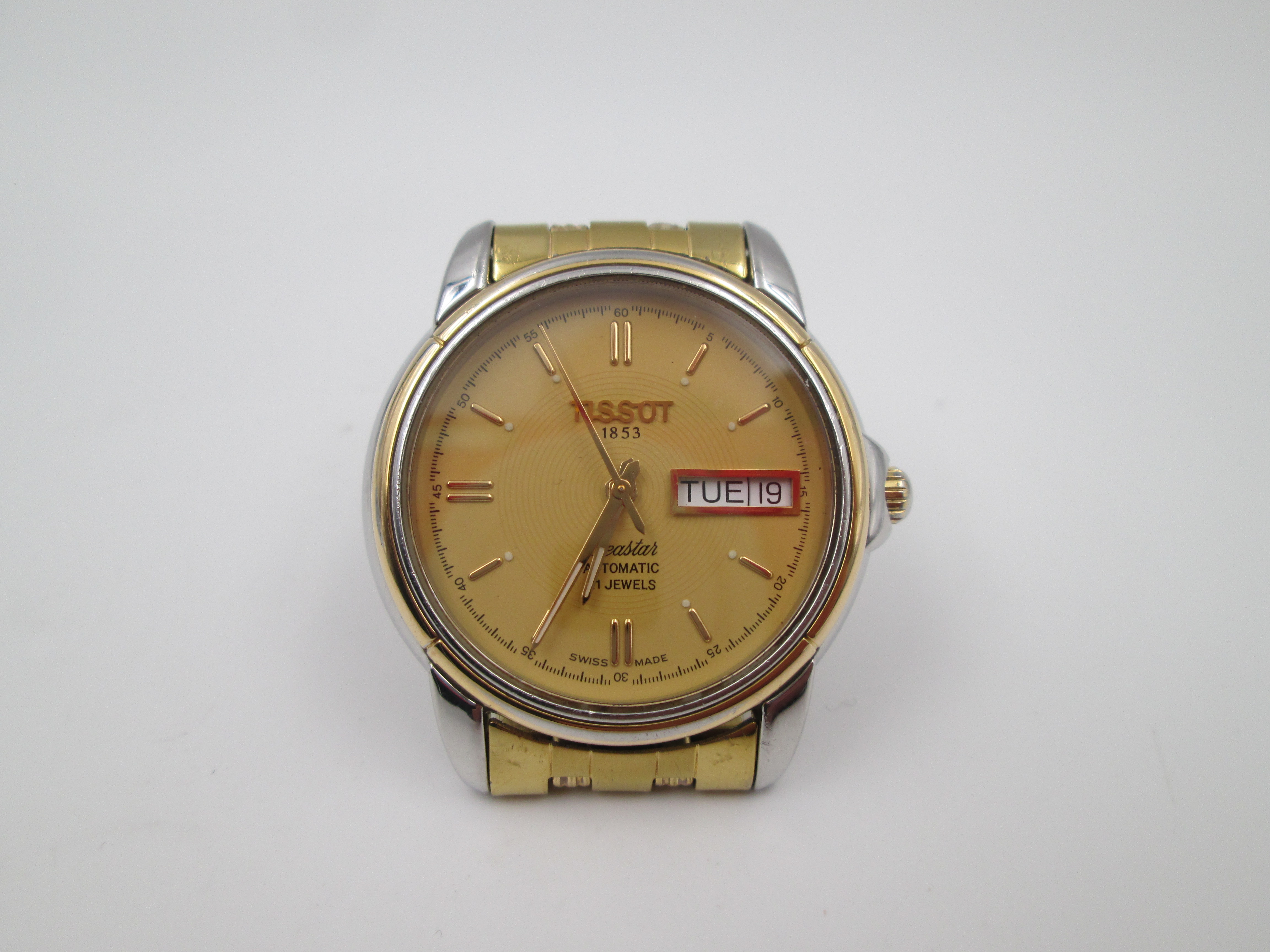 Tissot seastar vintage gold hotsell